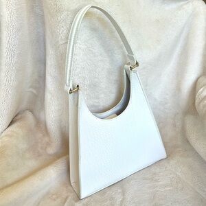 Francesca’s White Shoulder Bag